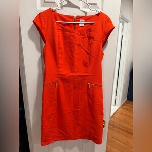Vero Moda Vibrant Orange Mini Dress